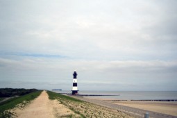 Leuchtturm Strand Breskens
